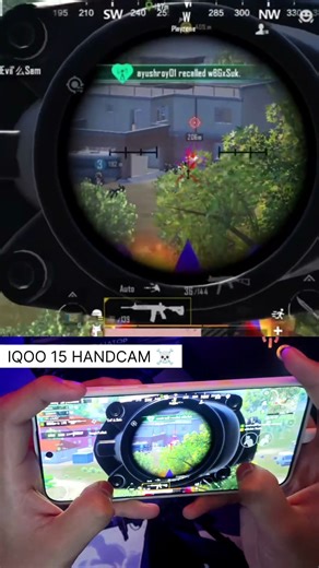 iQOO 15 Performance Test 🔥 Handcam Gameplay POV❓ #shorts #iqoo #handcam