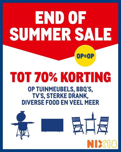 Sluit de zomer goed af: kom langs voor onze End of Summer Sale en scoor tot wel 70% korting op tuinmeubelen, barbecues, tv’s en sterke drank. ☀️ Dit wil je niet missen! 🙌🏼 Kom langs of check de deals online: https://loom.ly/H03cYnI | Makro NL