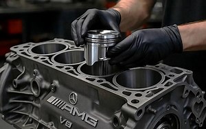 探秘AMG V8发动机生产线！4.0L双涡轮如何制造