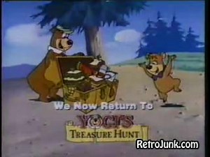 Yogi's Treasure Hunt now return bumper | Commercial | Retro Junk