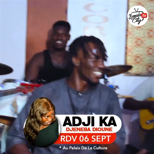 🎥 Bamada City est allé à la rencontre de la talentueuse Djeneba Dioune, alias Adji Ka Djeneba, lors d’une répétition exclusive 🎶. À quelques jours de son grand concert prévu ce samedi 6 septembre au Palais de la Culture de Bamako 📍, l’artiste nous ouvre ses coulisses entre énergie, passion et confidences. Ne manquez pas ce moment unique avant le Jour J ! Liens en commentaire 👇🏽 | BAMADA-CITY
