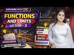 Functions & Limits | Indeterminate Forms| Engineering Mathematics | Lecture 3 | Diploma With DK