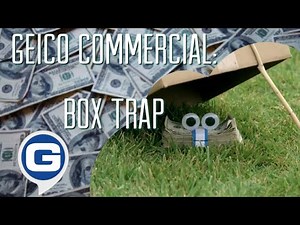 GEICO KASH Commercial - Box Trap 💵🪤📦👌(2009/10)