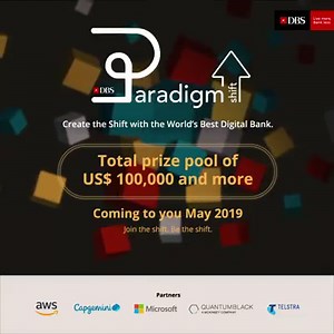 6.5K views · 29 reactions | Register your interest and be the first to participate in the DBS Paradigm Shift global hack when it’s launched in May 2019! #Shifthappens #DBSpshift #Globalhack #LivemoreBankless | DBS | Facebook