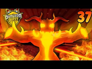 THE FIRE DUNGEON! Ep.37 | Noob To Godly Dungeon Quest [Roblox]