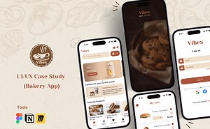 UI/UX Case Study (Bakery App)