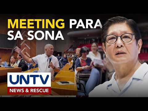 Walkthrough para sa ika-5 SONA ni PBBM, isinagawa sa Kamara