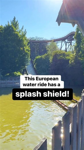 108K views · 301 reactions | This water ride at a theme park in Europe creates a giant splash- but you don’t have to get wet if you are watching. They have a glass shield to stop the giant splash. The ride is located at Bellewaerde a theme park in Belgium. The park is also home to several roller coasters and a full zoo. #themepark #travel #rollercoaster | In The Loop | Facebook