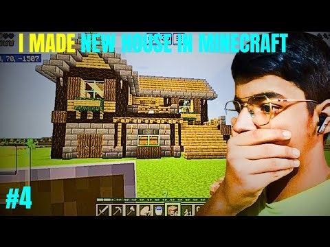 𝗜 𝗠𝗔𝗗𝗘 𝗡𝗘𝗪 𝗛𝗢𝗨𝗦𝗘 𝗜𝗡 𝗠𝗜𝗡𝗘𝗖𝗥𝗔𝗙𝗧 𝗦𝗨𝗥𝗩𝗜𝗩𝗔𝗟 𝗦𝗘𝗥𝗜𝗘𝗦 #𝟰 | 𝗧𝗘𝗖𝗛 𝗚𝗔𝗠𝗘𝗥𝗭 | #trending #shorts #viral #minecraft