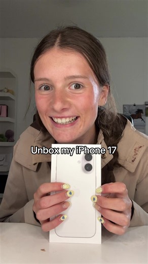 Unbox my iPhone 17! #fyp #iphone #unbox #iphone17 #apple | unboxing iphone