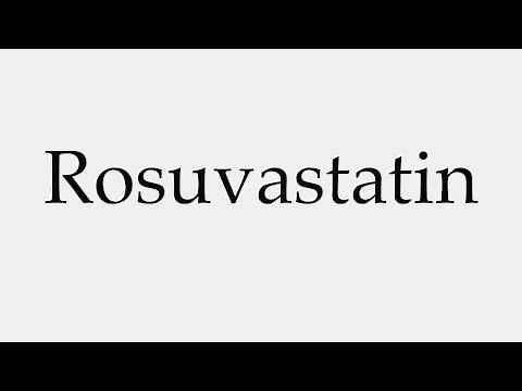 How to Pronounce Rosuvastatin