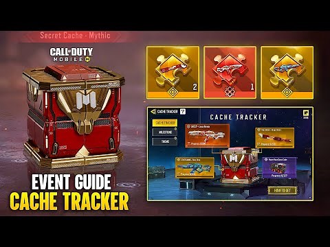 All Ways to Earn Secret Caches CODM - Cache Tracker Event Guide COD Mobile