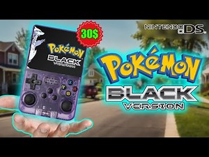 Pokémon Black On This 30$ Gaming Console | R36S Gameplay 2025