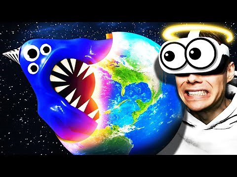 Creating NABNAB PLANET In VR GOD SIMULATOR