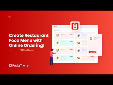 Create Restaurant Food Menu & Online Ordering in WordPress Website with Food Menu plugin & Elementor