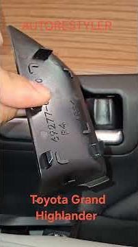 2024 Toyota Grand Highlander, door panel removal #autorestyler #popit #toyota #doorpanel