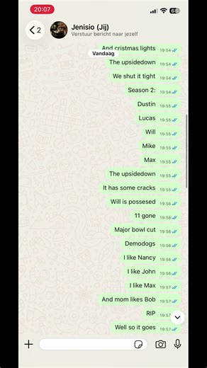 Stranger Things recap in chat#StrangerThings#11#Will