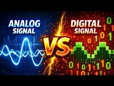 Analog vs Digital Signals Explained in 5 Minutes 🔥