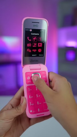 Barbie Flip Phone!