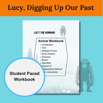 Lucy Hominid Study | Student-Paced Science & Literacy Lesson w/ Choice Board