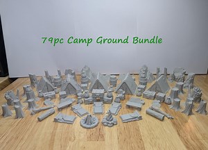 79pc/56pc/37pc/17pc D&D Camping Bundle | Outdoors | Tabletop Board Game and DND Accessories Campaign Terrain Bundle Dungeons and Dragons D20 - Etsy