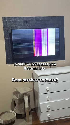 Como Resolver Listras na Tela da TV AOC