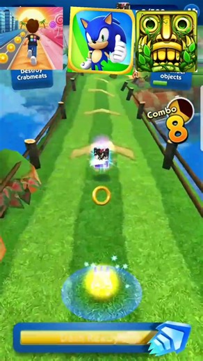 Kooply Run Vs Sonic Dash Vs Temple Run #unfrez #shortsfeed #shorts #gaming