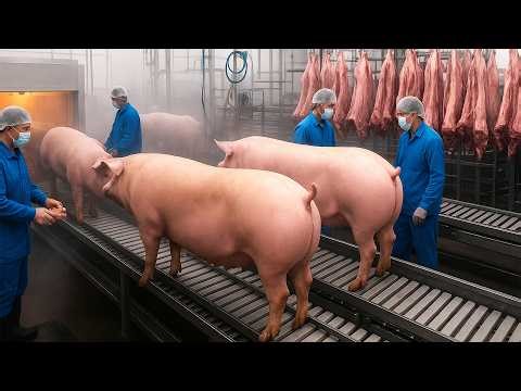 Organic Pig Model Farm – Pigs Fed Only Bananas