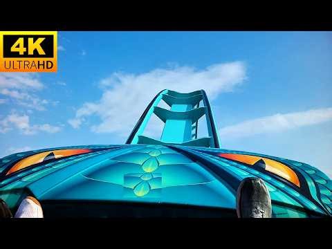 Leviathan Front Seat POV 4K 60fps B&M Giga Roller Coaster Canada's Wonderland