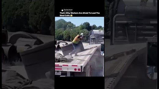 Why Steel Coil Loading Is So Dangerous😳 | Alexandrea Rowell