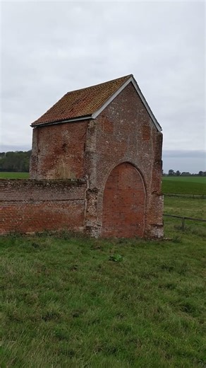 Echoes of the Augustinians ~ Priory Gate House Letheringham #suffolk #history #priory #ruins