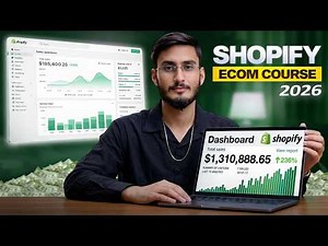 FREE Shopify Ecommerce Full Course (2026) | Shopify Private Label Course (Step-by-Step)🔥
