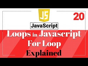 Javascript loops - Explain For Loop in Javascript | Javascript in Hindi