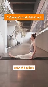 7.4K views · 40 reactions | Yoga giúp Ngủ Ngon, bí quyết không già ở tuổi 60 #Huyenbuiyoga #yogatainha #yogatrilieu | Huyền Bùi Yoga | Facebook