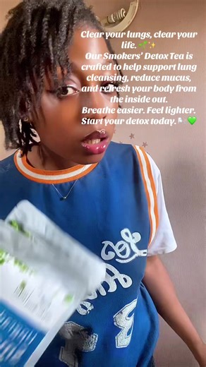Have you been smoking for years? Your lungs deserve a reset. Our Smokers’ Detox Tea helps break down mucus, support respiratory health, and restore balance naturally. One cup a day can help you feel the difference. 🌿 Your detox starts now. 💛 #DetoxTea #LungHealth #SmokersCleanse #bodysecretbyjoyempire #beconsistentwithspiffynov22 @spiffyvendorstag