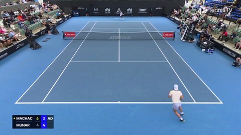 Tomas Machac at his best in Adelaide!