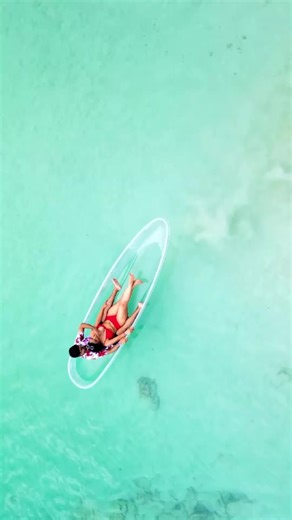 Clear Kayaking Drone Photoshoot Tobago 364-1231 🇹🇹 #ClearKayakTT