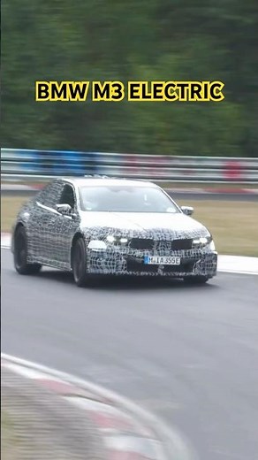 2027 BMW M3 Electric Testing On The Track