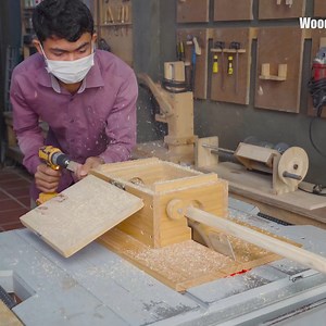 55K views · 626 reactions | Wooden stick jig making woodworking technique for table saw | Woodworking Tools TV | Facebook