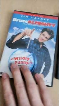2 DVD Bruce Almighty movie 2003-2026 23 years old wide screen/ full screen