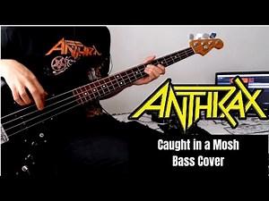 Anthrax - Caught in a Mosh Bass Cover (Full Album Project)