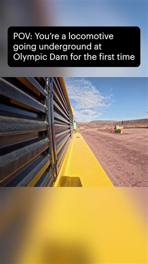 New Locomotives Arrive at Olympic Dam Copper Mine