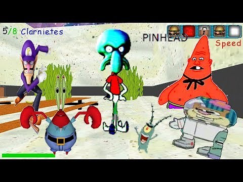 Squidward Tentacles - Baldi's Basics Full Game Early Demo Mod