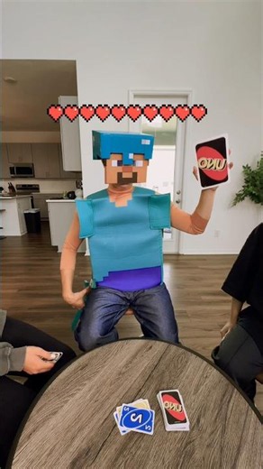 The craziest Minecraft UNO game🫪😱