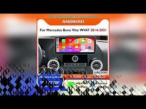 A must-have product! 12.3" Android 15 Auto For Mercedes Benz Vito W4472014-2022 Car Radio Multimed