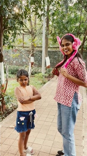 Who Wore It Better? 🤭❄️ Maasi & Bhanji Winter Ear Style ✨#maasibhanjifun #trending #viral #bhanji