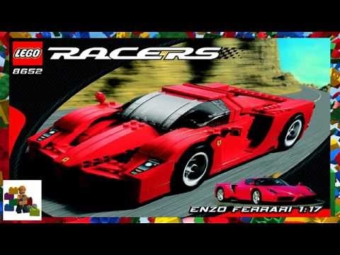 LEGO instructions - Ferrari ™ - 8652 - Enzo Ferrari 1:17