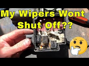Wipers Wont Turn Off? Chevy Venture_Wiper Pulse Board Repair.