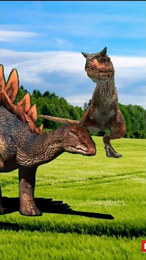 T-Rex Vs Carnotaurus | Jurassic World Dinosaurs 🦖 #dinosaur #trex #carnotaurus #jurassicworld #viral