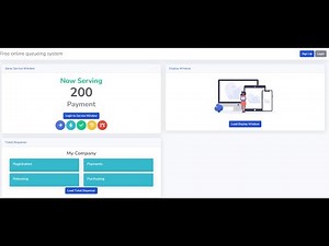Free Queue Management System